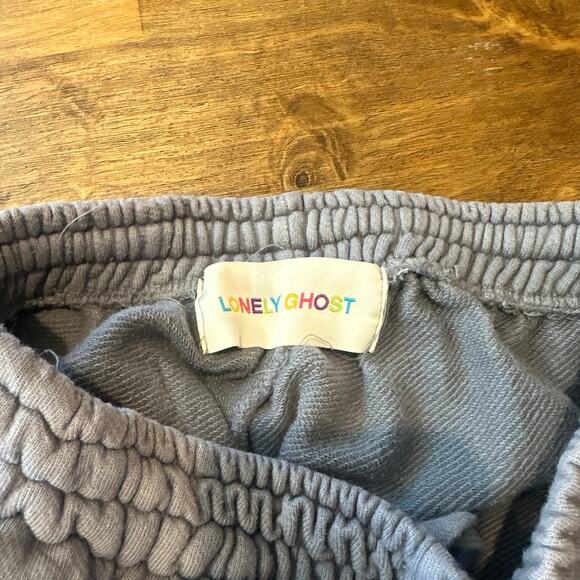 Lonely Ghost Elementary Grey Sweatpants Rainbow Lounge Wear Streetwear - Picture 8 of 13